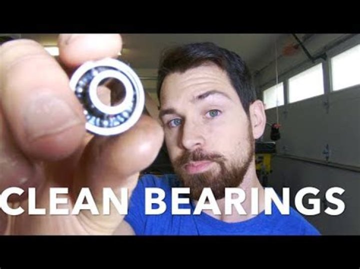 Can I use 70% alcohol to clean bearings?