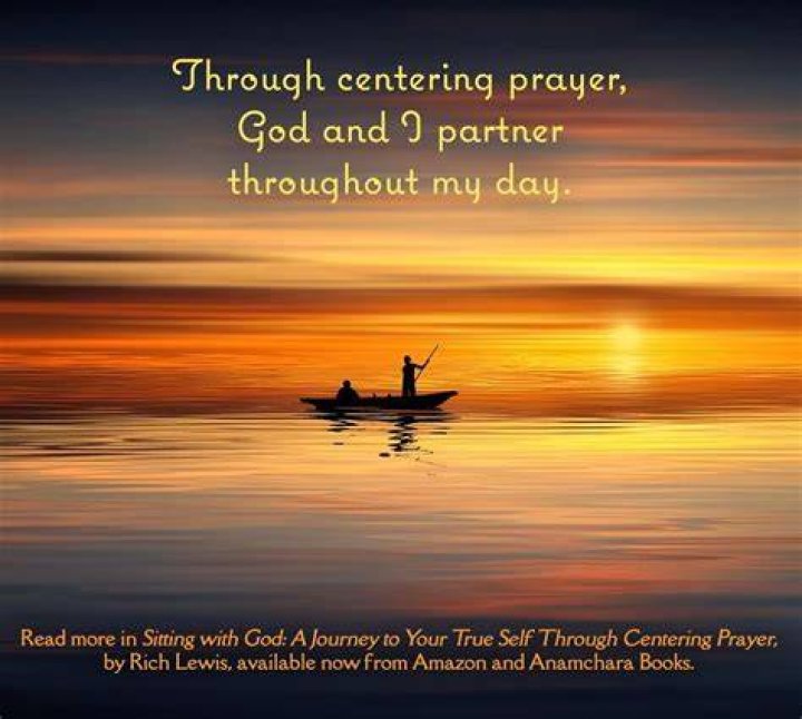 How do you sit in the silence with God?