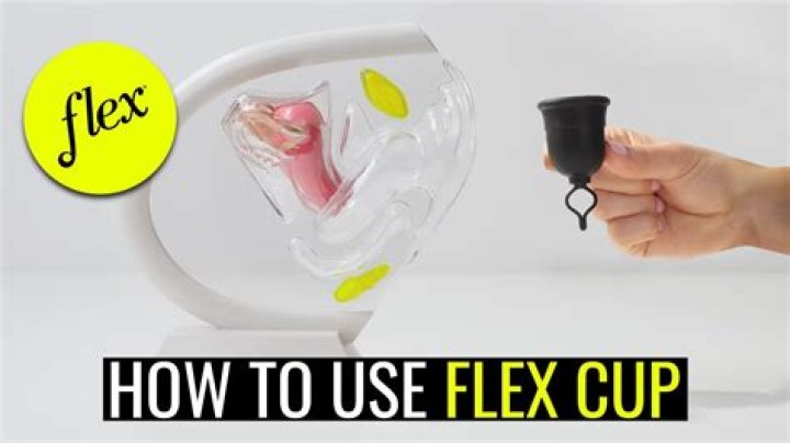 How far should flex cup be inserted?