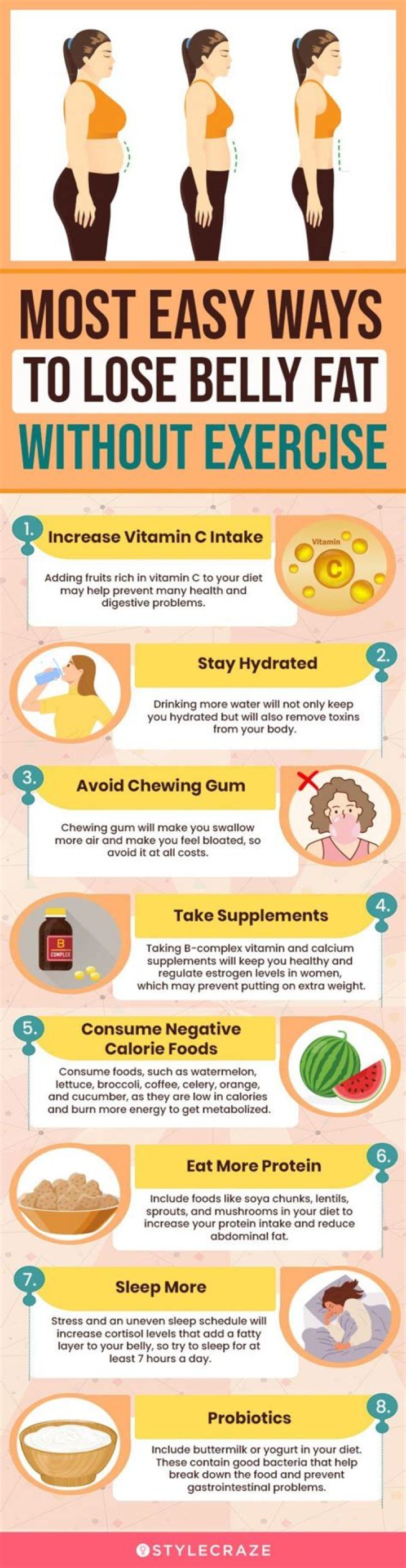 How much should I walk to reduce tummy?