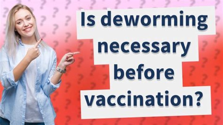Is deworming necessary?