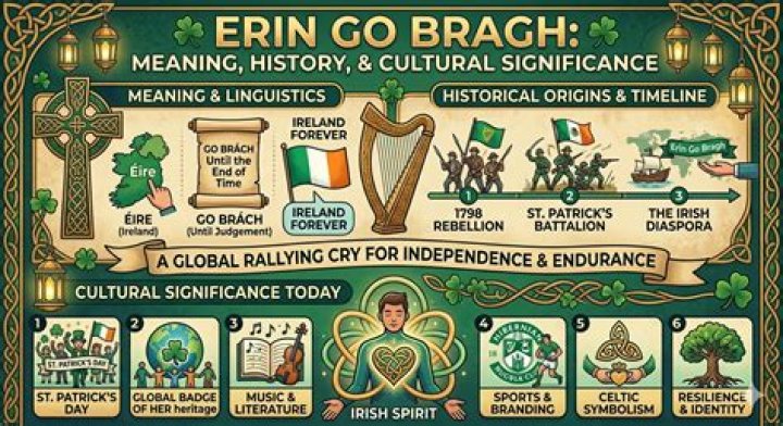 What is the meaning of Erin Go Bragh?