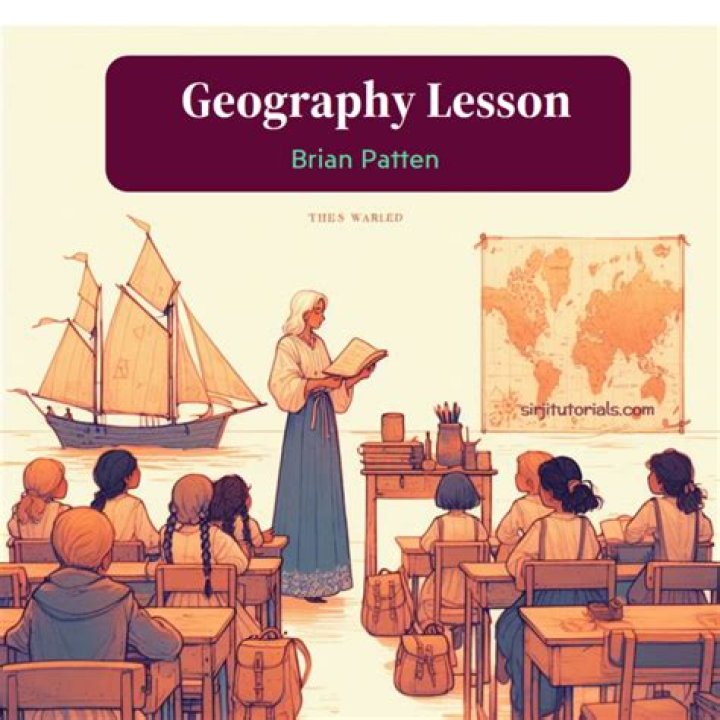 What is the poem geography lesson all about answer in the context of geography lesson?