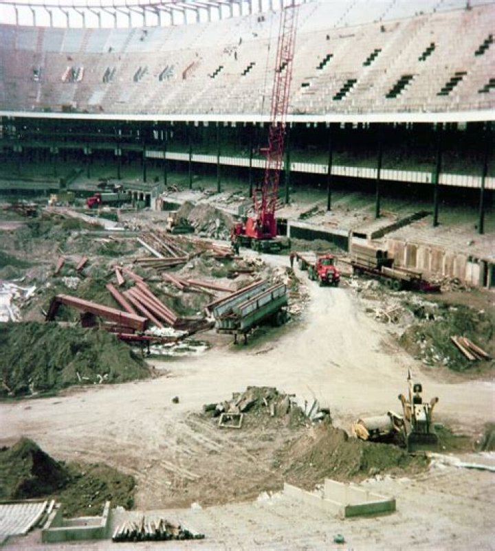 Why did they rebuild Yankee Stadium?