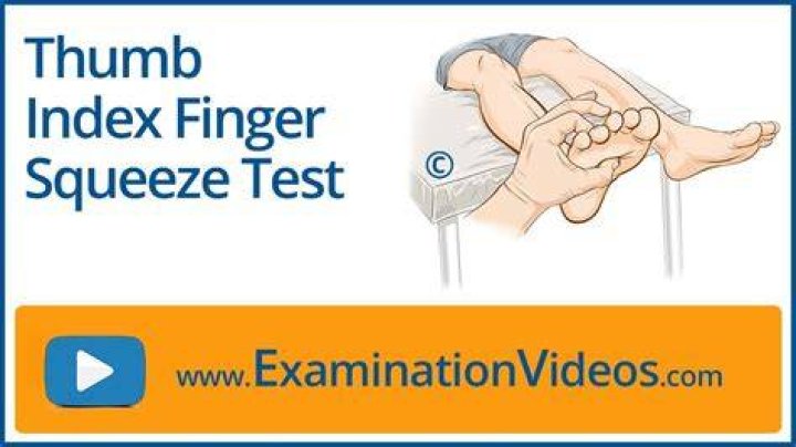 Why do doctors ask you to squeeze their fingers?